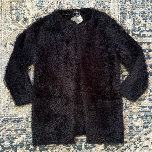 Marble UK Jacquard knit Feather long cardigan - Picture 1 of 4